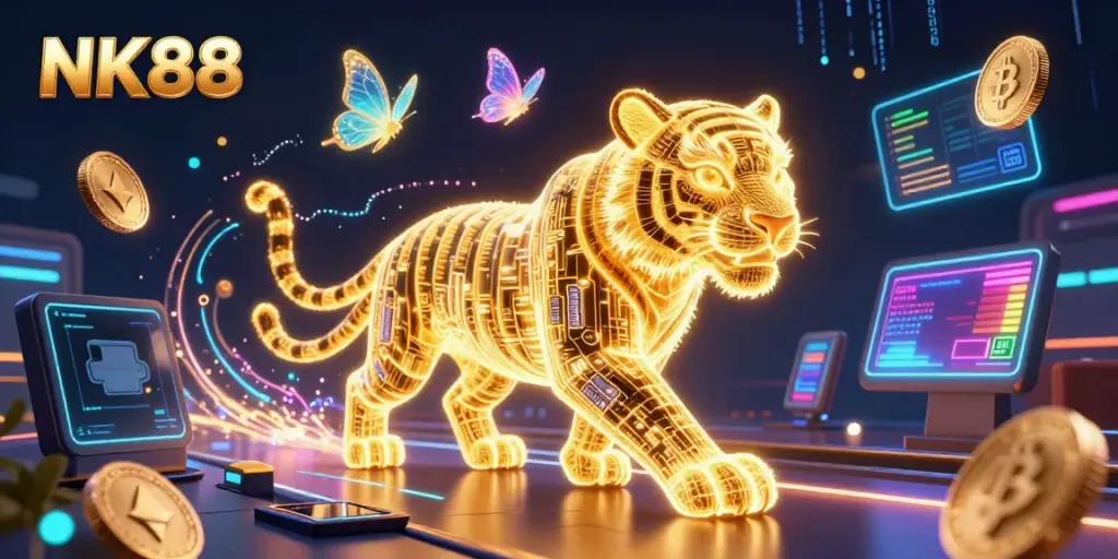 Experience thrilling action with NK88 at vibrant digital casinos featuring 3D gaming elements.