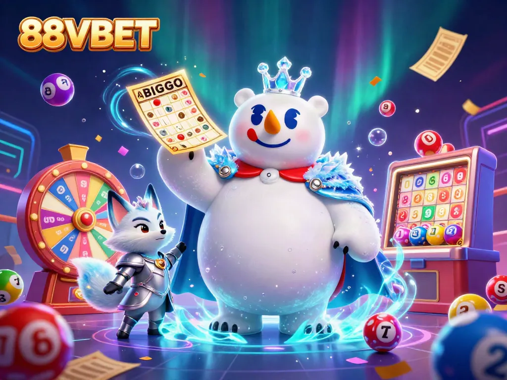Engage in thrilling gaming at 88VBET with vibrant visuals and exciting lottery game elements.