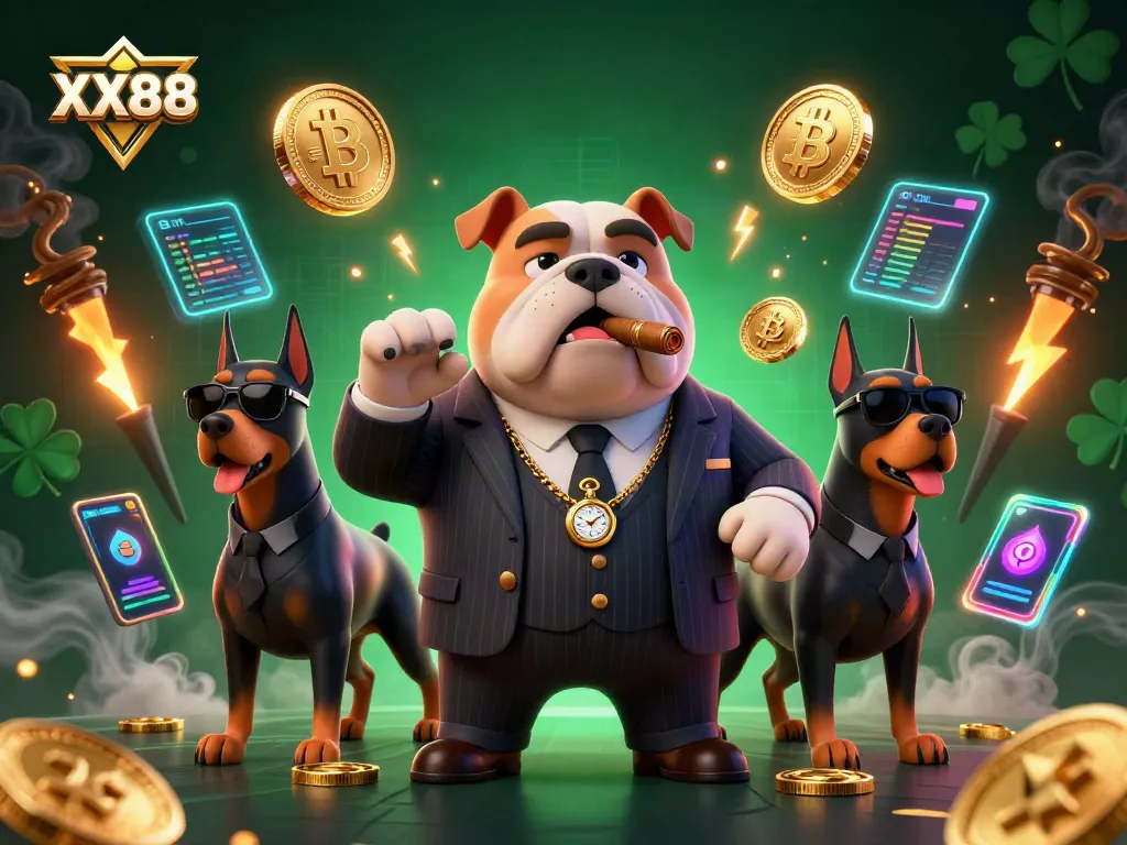 Experience thrilling wins with XX88 in this vibrant 3D casino scene featuring classic gaming elements.