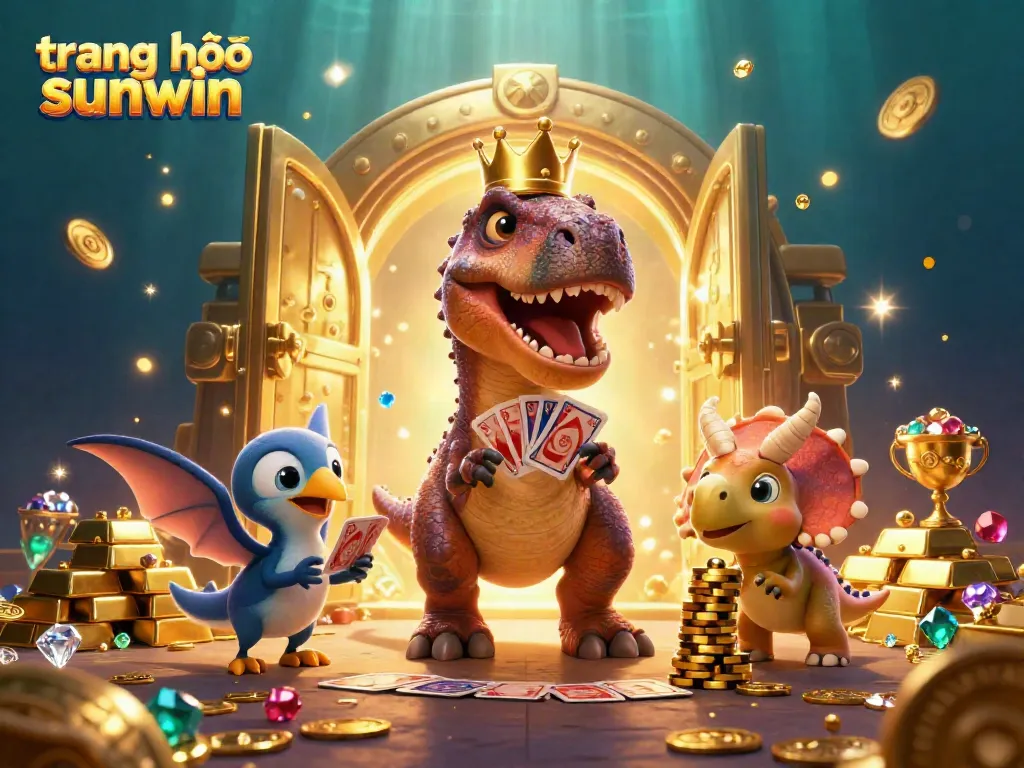 Experience thrilling action at trang chủ sunwin with vibrant casino scenes and characters.