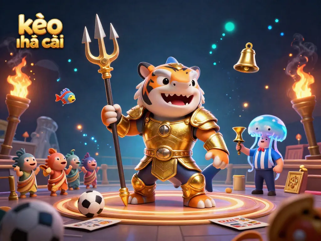 Engage with kèo nhà cái through visual data in an underwater casino scene featuring interactive sports betting elements.